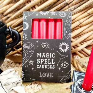 Red Love Magic Spell Candles