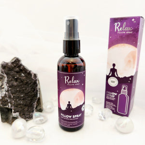 Relax | Pillow Spray | Sweet Orange, Lavender, Jasmine, Chamomile, Vanilla | 100ml