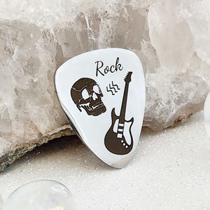 Rock Skull Guitar Pick