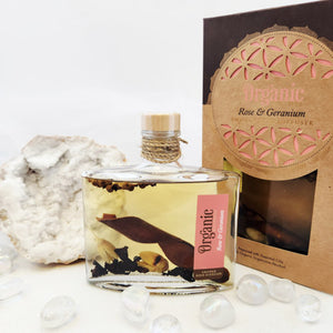 Rose & Geranium | Reed Diffuser | Organic Goodness | 150ml