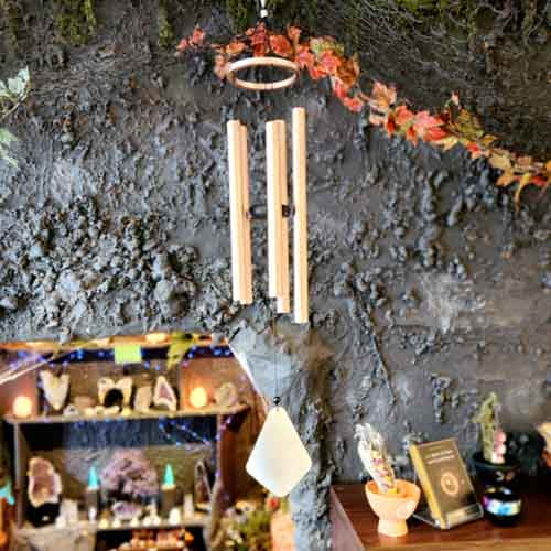 Rose Gold Effect Wind Chime (approx. 91cm)