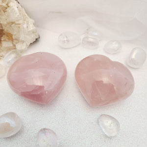 Rose Quartz Heart