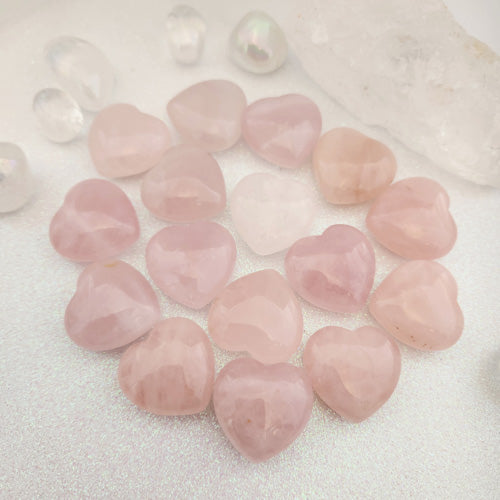 Rose Quartz Heart (3x3cm)