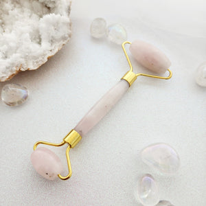 Rose Quartz Massage Roller