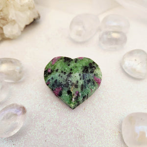 Ruby in Zoisite Heart