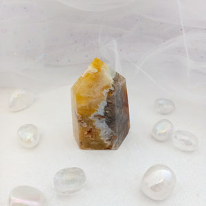 Rutilated Agate Polished Point