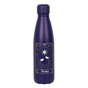 Purple Star Tarot Metal Water Bottle