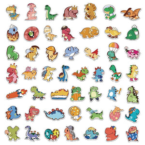 Cute Dinosaur Self Adhesive Sticker (assorted designs)