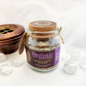 Sage & Lavender Smudge Resin Incense Organic Goodness