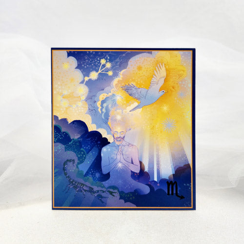 Scorpio Greeting Card (21 Oct to 21st Nov. blank)