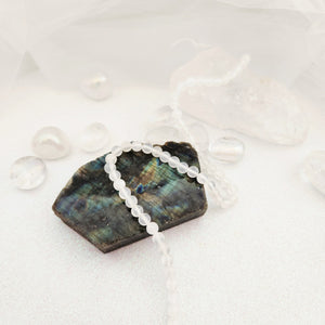 Selenite Bead Strand