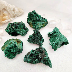 Silky Fibrous Malachite