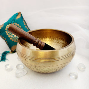 Singing Bowl with Pitted Patterning