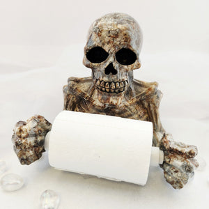 Skeleton | Toilet Roll Holder | Resin