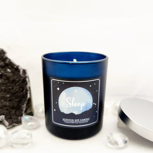 Sleep | Soy Candle | Lavender, Orange, Geranium, Bergamot, Clove, Grapefruit | 50hrs