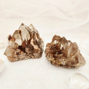 Smoky Quartz Cluster