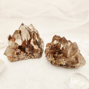 Smoky Quartz Cluster
