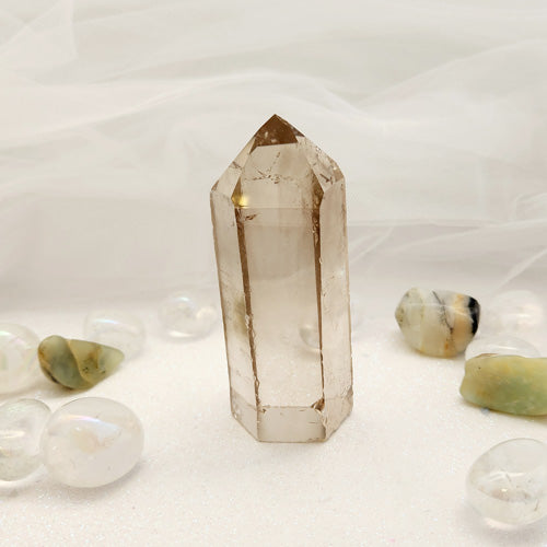 Smoky Quartz Polished Point (approx. 8.5x3.5cm)