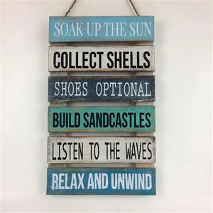 Soak up the Sun... Wooden Wall Art