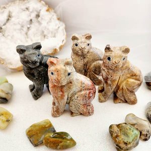 Soapstone Cat