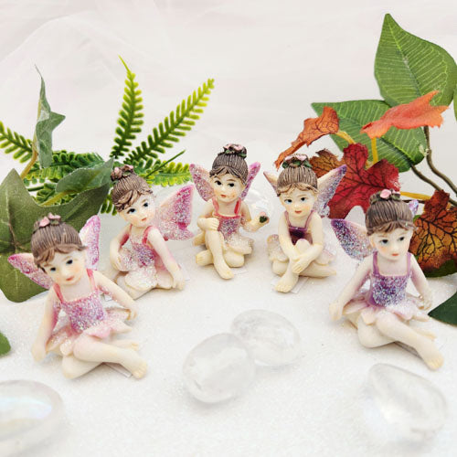 Sparkly Sitting Fairy (assorted. approx. 4.5cm)