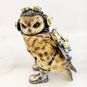 Steampunk Owl with Jet Pack