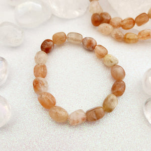 Sunstone Nugget Bracelet