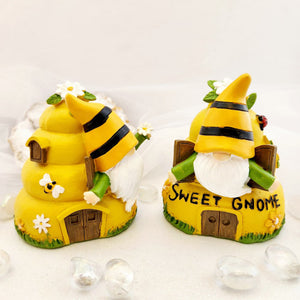 Sweet Gnome in Bee Hive