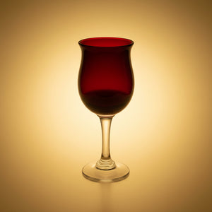 Tealight Candle Holder | Red Wine Glass | Pre-Loved