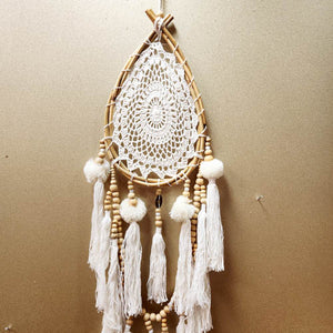 Tear Drop Crochet Dream Catcher