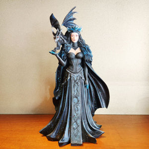 The Dark Queen w. Her Dragon