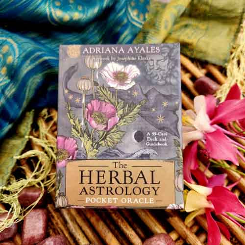 The Herbal Astrology Pocket Oracle (55 cards & guidebook)