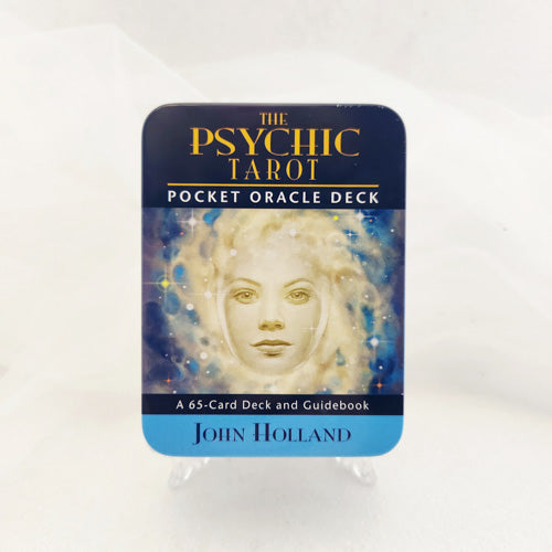 The Psychic Tarot Pocket Oracle Deck in a Tin (65 cards & guidebook)