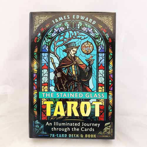 The Stained Glass Tarot (78 cards & guidebook)