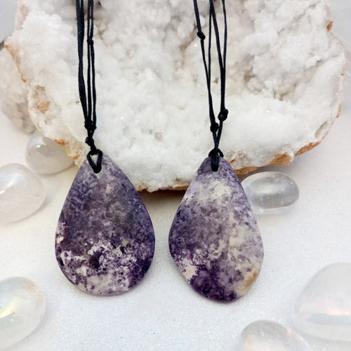 Tiffany Stone Polished Pendant (assorted)