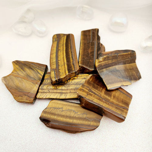 Tiger Eye Polished Slab (assorted. approx. 4.6-6.9x3-4.3cm)