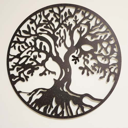 Tree of Life Wall Art (metal. approx. 60cm diameter)
