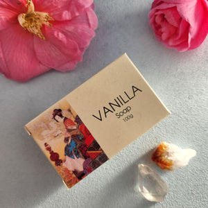 Vanilla Soap | Kamini | Vegan & Natural | 100g