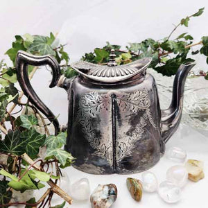 Vintage Teapot | Silver Plate | Pre-Loved | Victorian Style