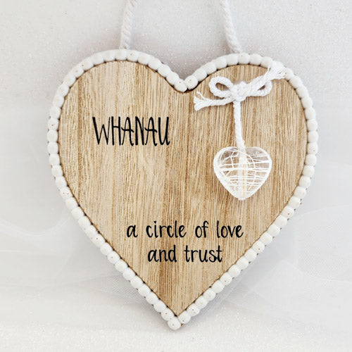 Whanau A Circle of Love and Trust Wall Art (approx. 14x14.5cm)