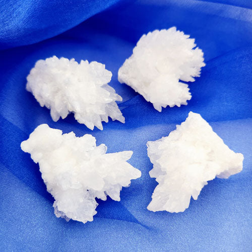 White Calcite Cluster (assorted. approx. 4.8-5.6x3.9-4.9cm)