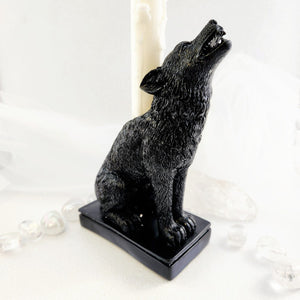 Wolf Candle Holder