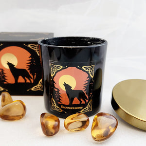 Wolf Song Patchouli Fragranced Empowerment Candle