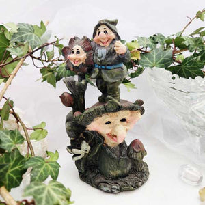 Woodland Gnomes | Whimsical | Fairy Garden | Pre-Loved