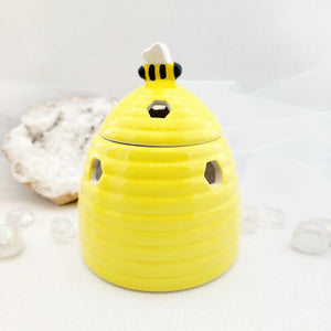 Yellow Beehive Oil Burner