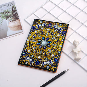 DIY Diamond Art Flower Mandala Note Book Kit
