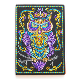 DIY Diamond Art Owl Note Book Kit