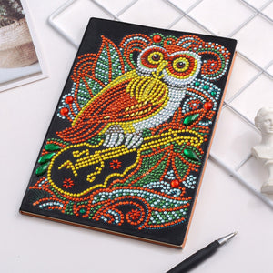 DIY Diamond Art Owl & Violin Note Book Kit