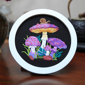 Mushroom Embroidery Starter Kit