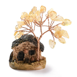 Fairy Cottage with Citrine Tree